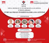 Sosyal Bilimler ve Fen Bilimleri Alanlarında Uygulamalı TÜBİTAK Proje Önerisi Hazırlama Eğitimi
