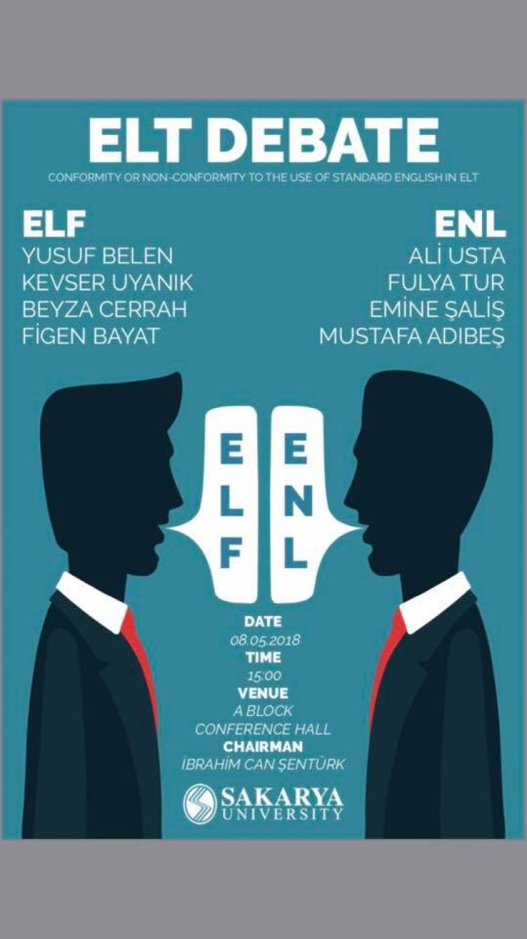 İngilizce Öğretmenliği Tartışma Etkinliği (ELT Debate) gerçekleşti